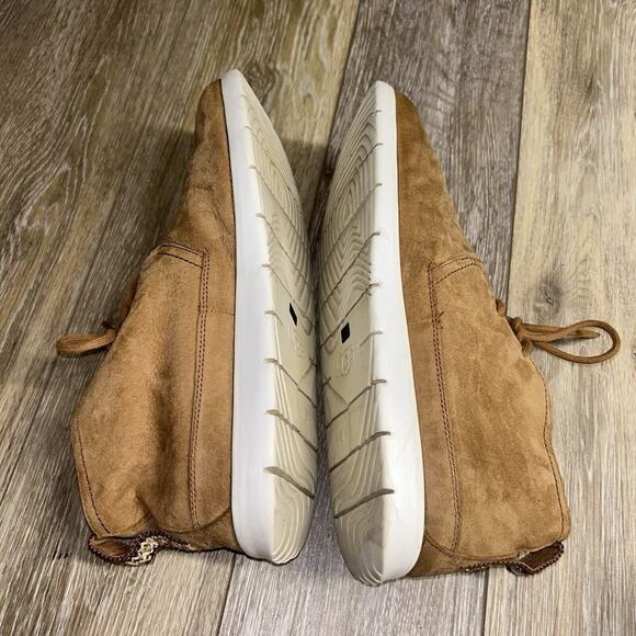 UGG Freamon Men's 11 Brown Beige Suede Chukka Ankle Boots Shoes Lace Up 1007645 - Picture 9 of 11